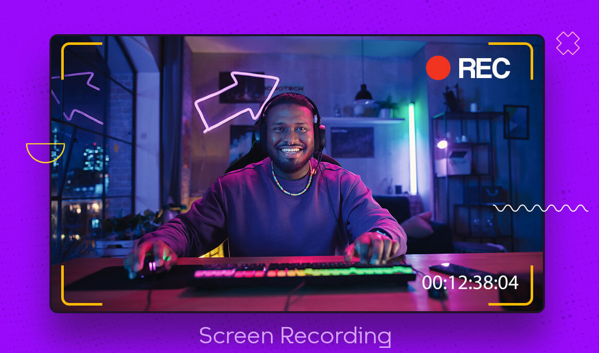 Screen recording with annotation tools